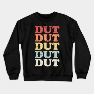 DUT | Retro Vintage Marching Band Drum Line Crewneck Sweatshirt